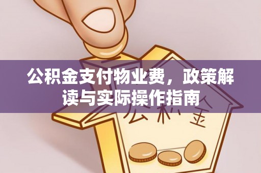 綦江公积金支付物业费，政策解读与实际操作指南